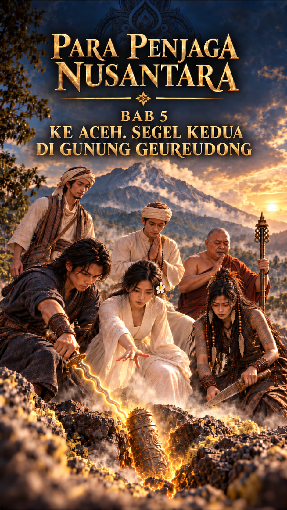 Sampul BAB5 — Ke Aceh dan Segel Kedua di Gunung Geureudong